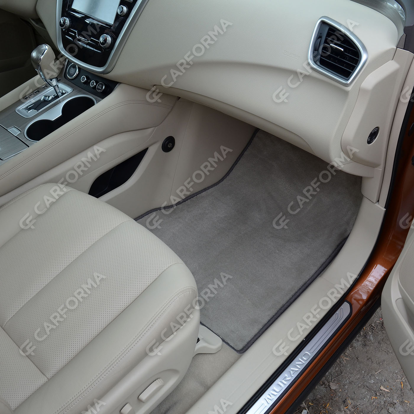 Ворсовые коврики на Nissan Murano (Z52) 2014&nbsp;-&nbsp;2022 в Ставрополе