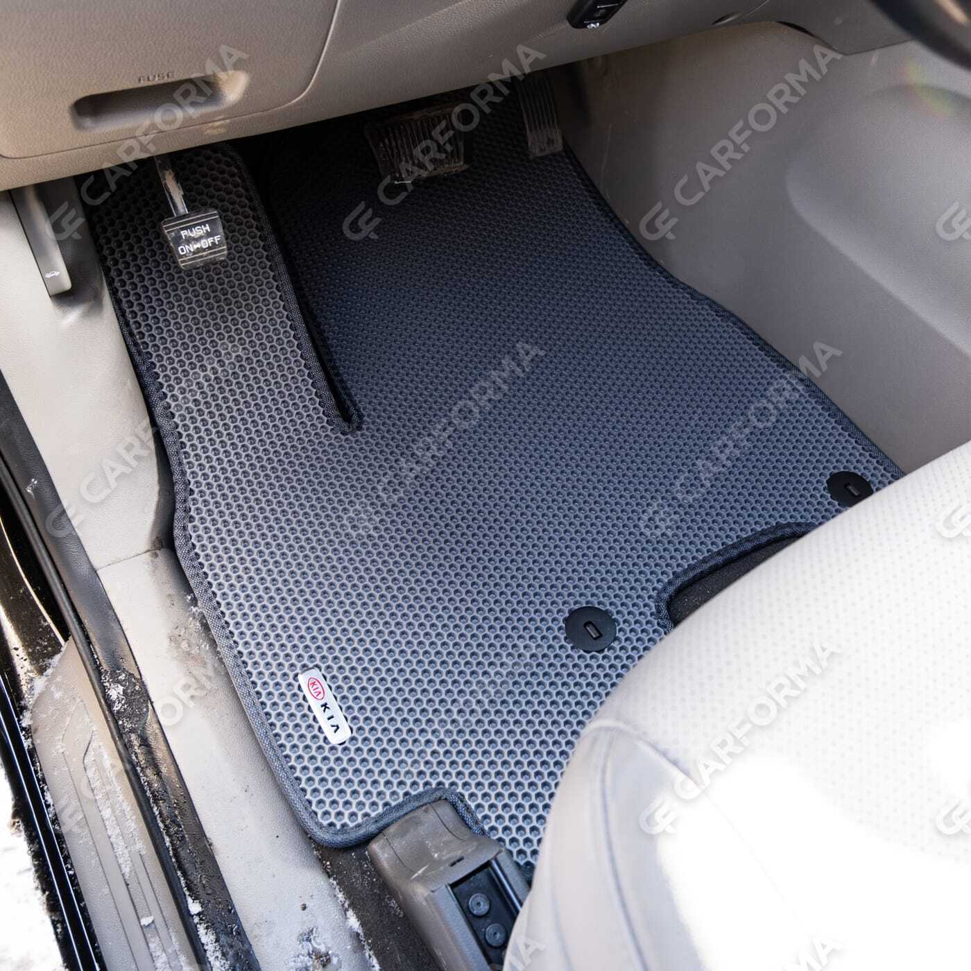 Ворсовые коврики на KIA Carnival III 7 мест 2014&nbsp;-&nbsp;2021 в Ставрополе