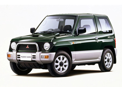 Ворсовые коврики на Mitsubishi Pajero Mini I 1994 - 1998 в Ставрополе
