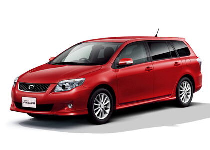Ворсовые коврики на Toyota Corolla Fielder (E14) 2006 - 2012 в Ставрополе
