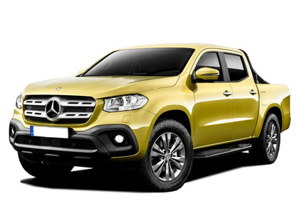 Ворсовые коврики на Mercedes X-Class 2017 - 2020 в Ставрополе
