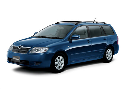 Ворсовые коврики на Toyota Corolla Fielder (E12) 2001 - 2006 в Ставрополе