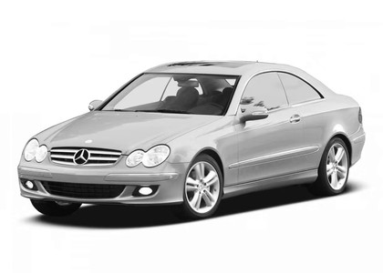 Коврики на Mercedes CLK (C209) 2002 - 2009 в Ставрополе