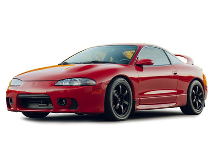 Ворсовые коврики на Mitsubishi Eclipse II 1994 - 1999 в Ставрополе