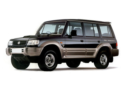 Ворсовые коврики на Hyundai Galloper II 1997 - 2003 в Ставрополе