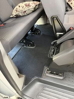 Ворсовые коврики на Volkswagen Caravelle (T6) 2015 - 2019 в Ставрополе Ворсовые коврики на Volkswagen Caravelle (T6) 2015 - 2019 в Ставрополе