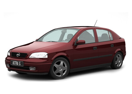Ворсовые коврики на Opel Astra G 1998 - 2004 в Ставрополе